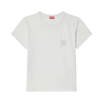 Kenzo T-Shirt - Dames - Tops - Wit - Maat: M Zijde