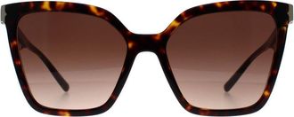 Bulgari Butterfly Womens Havana Brown Gradient BV8253 - One Size