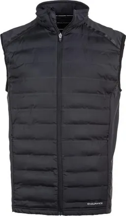 ENDURANCE Midan Hot Fused Hybrid Vest Kunstfasergilet f&uuml;r Herren | grau