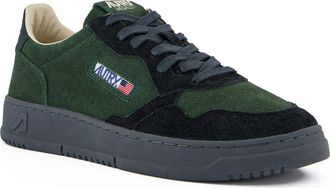 Autry Medalist Low Sneaker in Mix/Suede/Mint/Off Black at Nordstrom Rack, Size 13Us / 46Eu