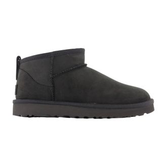 UGG Botas Tobilleras Cl&aacute;sicas Ultra Mini de Nobuk - Shoes - Mujer - Negro - 38 EU