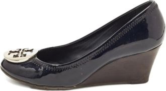 Tory Burch Pumps in pelle con zeppa Pre-owned - Blu