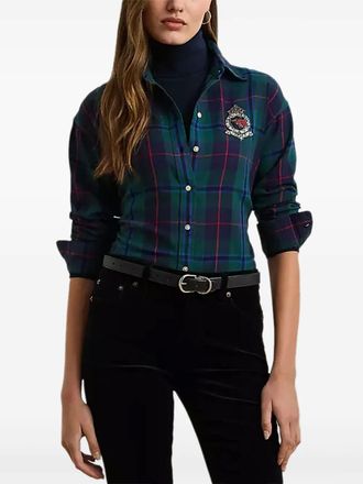 Lauren Ralph Lauren Camicia a quadri - Blu