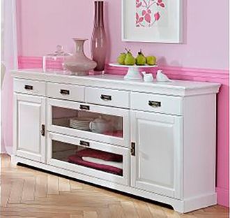 HOME AFFAIRE Sideboard »Rügen« Kommode aus massiver Kiefer, FSC, Breite 145 oder 180 cm