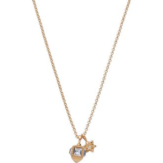 Alex and Ani Hanukkah Duo Charm Necklace in Gold at Nordstrom