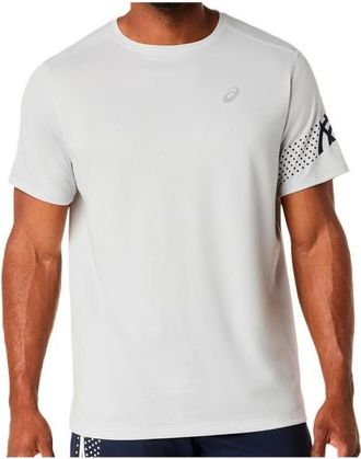 Asics Icon S/S Top Laufshirt f&uuml;r Herren | wei&szlig;