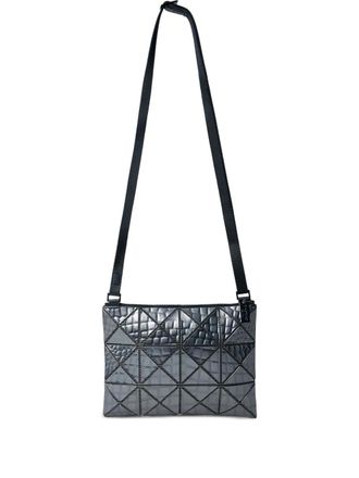 Bao Bao Issey Miyake Meta Kaiju triangular tiles Kaiju messenger bag - Grey