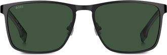 BOSS Occhiali da sole squadrati - Nero
