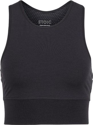 Stoic Merino150 SadjemSt. Top Merinounterw&auml;sche f&uuml;r Damen | grau/schwarz