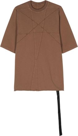 Rick Owens Jumbo SS T cotton T-shirt - men - Organic Cotton - M - Brown