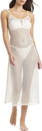 Sanctuary Sea Crochet Maxi Coverup Dress