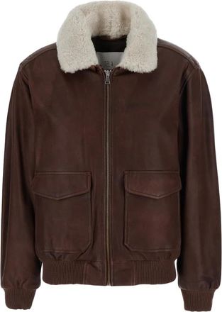 Tela Marcus Jacket - Heren - Bomber jackets - Bruin - S - Jassen