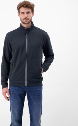 Lerros Sweatjacke LERROS Basic Sweatjacke FOR EVERY DAY, Herren, Gr. 3XL, classic navy, 90% Baumwolle, 10% Polyester, Sweatjacken Sweatjacke