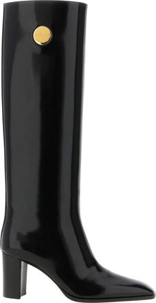 Saint Laurent Louis High Boots - Shoes - Mujer - Negro - 36 1/2 EU