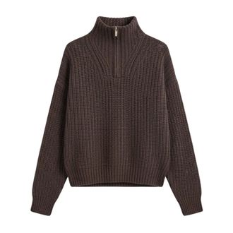 BA&SH Dames, Truien, Bruin, Maat: S Mohair