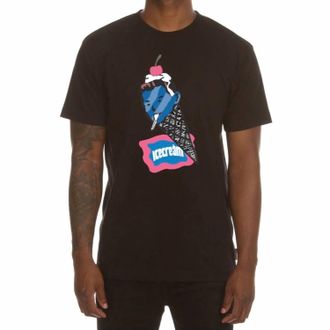 Icecream Coneman Short Sleeve Tee In Black