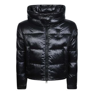 Blauer Gloria Short Padded Jacket - Dames - Jassen - Zwart - Maat: M Leer