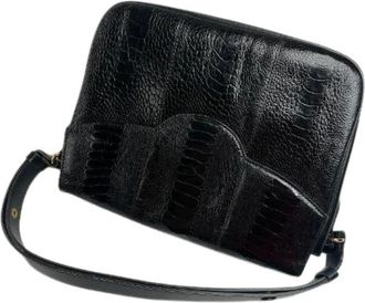 Saint Laurent Pre-owned Shoulder Bags, female, Black, Size: ONE SIZE Pre-owned Vintage Shoulder Bag