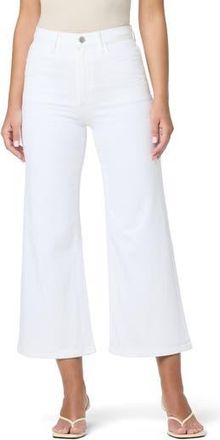 Joe's High Waist Ankle Wide Leg Jeans in White at Nordstrom Rack, Size 24