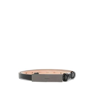 Max Mara Klassieke Riem - Dames - Riemen - Zwart - M - Accessoires