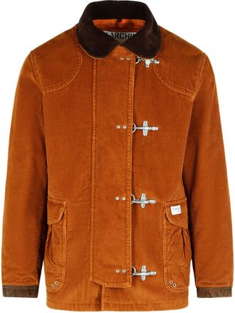 Fay roest katoenen jas