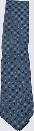 Ermenegildo Zegna Light Blue Silk Tie