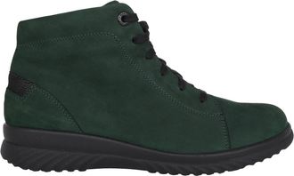 Ganter Heike H Enkelboot - Dames - Veterlaarzen - Groen - 39 EU - Leer - Schoenen