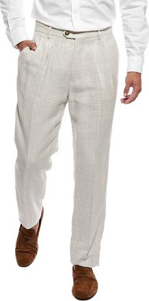 Brunello Cucinelli Linen & Wool-Blend Trouser