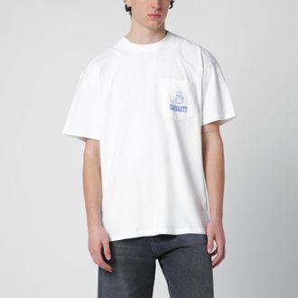 Carhartt Work in Progress S/S Pond Corps Pocket T-Shirt bianca