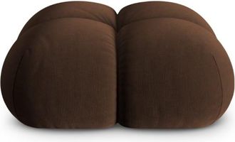 Cosmopolitan Design Puf terciopelo chocolate