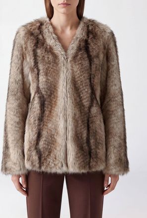 Twinset Pelliccia Donna colore Marrone