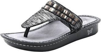 Alegria Womens Vanessa Sandal In Soiree Silver Van