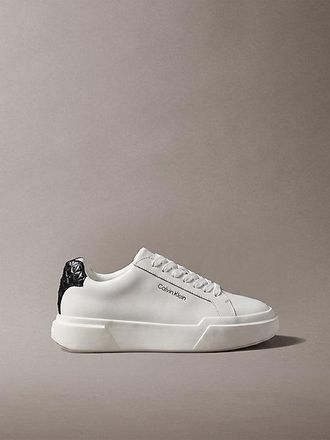 Calvin Klein Leren Duurzame Chunky Sneakers Met