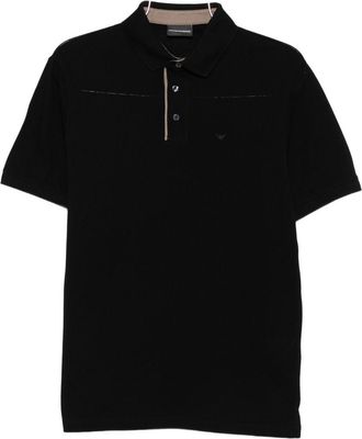 Emporio Armani Logo Cotton Polo Shirt