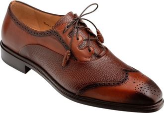 Mezlan Nord Wingtip Oxford in Cognac at Nordstrom, Size 11.5