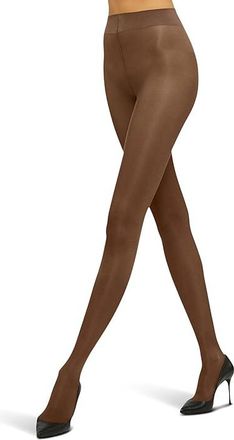 Wolford Satin Touch 20 Womens Tights Hose Coca : XS (411-53 - 99-143 lbs), Cotton/Nylon/Satin