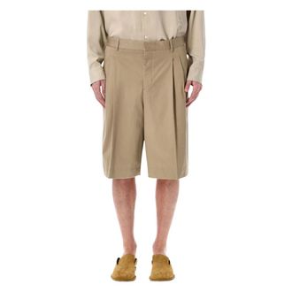 Ami Heren, Korte broeken, Beige, Maat: W40 Katoen
