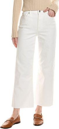 7 For All Mankind Cropped Alexa White Ankle Crop Jean