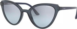Vogue Ladies Blue Rectangular Sunglasses 0VO5294S27647C55