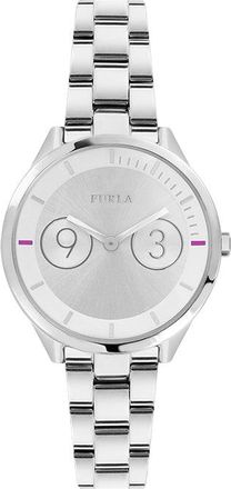 Furla Womens Metropolis Silver Dial Stainless Steel Watch
