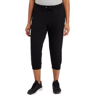 ENERGETICS Trainingshose ENERGETICS Da.-3/4 Hose Marlen II W, Damen, Gr. S, N-Gr, schwarz, Sweatware, Obermaterial: 77% Baumwolle, 17% Polyester, 6% Elasthan, me