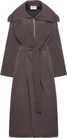 Sportmax Trench Oversize In Taffetà - Runway - Caffe-Donna
