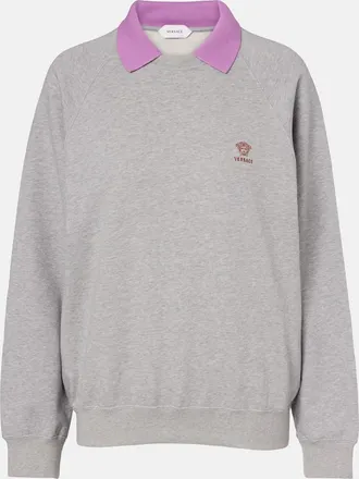 Versace Cotton jersey sweatshirt