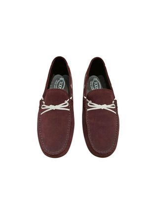 Tod's Limited Edition Bordeaux Gommino Loafers Size 42