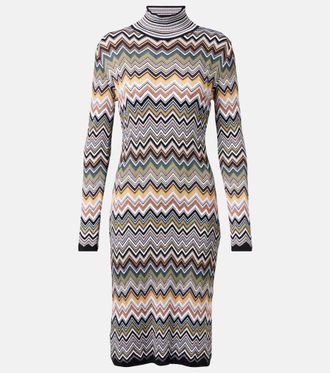 Missoni Zigzag midi dress