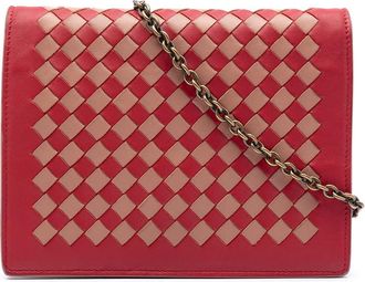 Bottega Veneta Pre-owned Bottega Veneta Nappa Intrecciato Wallet on Chain Ladies LP5BLGAFXOIXCQJ3