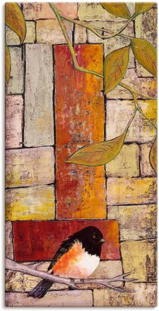 Artland Leinwandbild »Vogel auf einem Ast I« Vögel 1 Stk. tlg. als Leinwandbild in verschied. Grössen