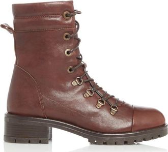 Dune London Paz Leather Biker Boots