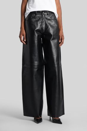 Haikure Bethany Pants In Black Leather
