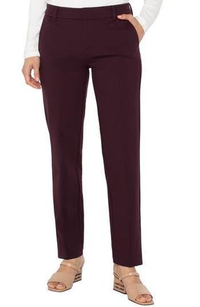 Liverpool L.A. Kelsey Knit Trousers in Dark Plum at Nordstrom Rack, Size 16 (Similar To 16W-18W)